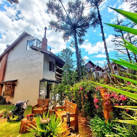 Incrivel Casa Com Hidro-Bikes-Centro De Gramado 3Qヴィラ エクステリア 写真