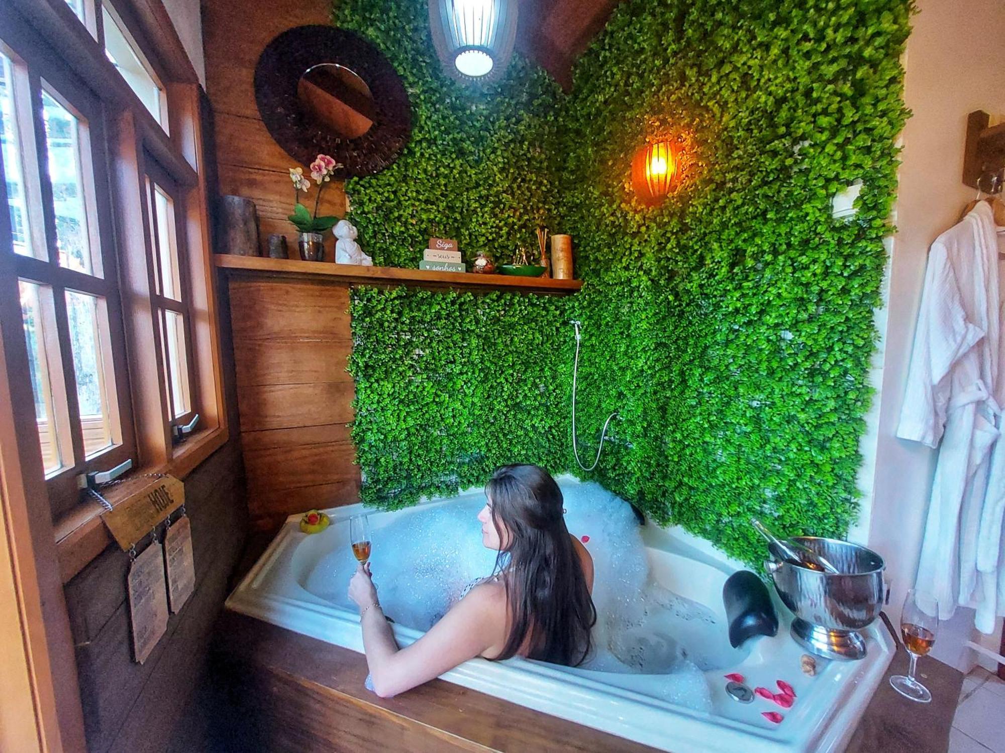 Incrivel Casa Com Hidro-Bikes-Centro De Gramado 3Qヴィラ エクステリア 写真